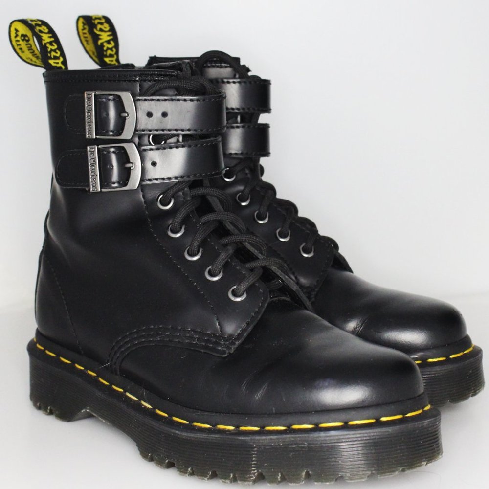 SOLD Black Dr. Martens 1460 Alt Platform Boots US7